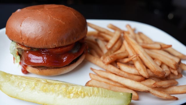 Drac's Bloody Burger.