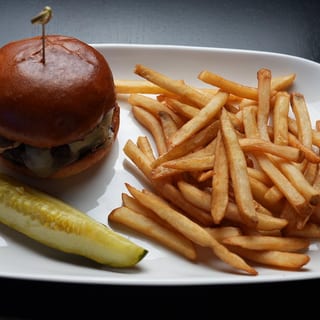 Mushrooms Swiss Burger