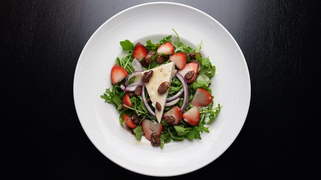 Strawberry Arugula.